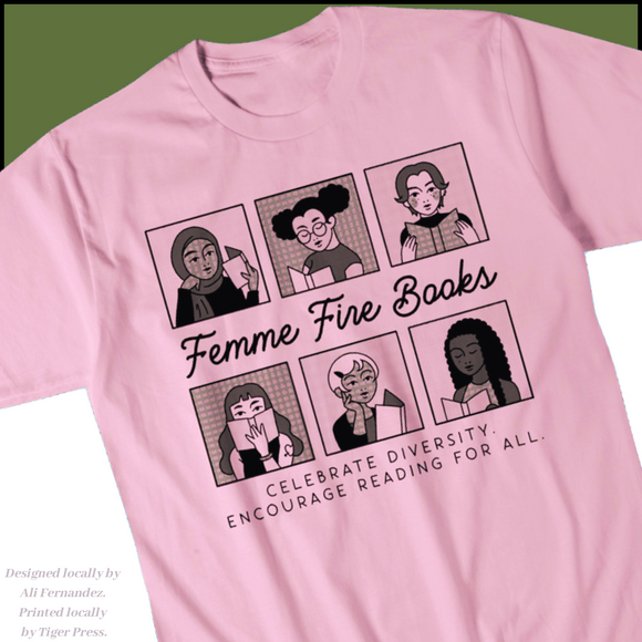 Femme Fire Books Tee (PREORDER)