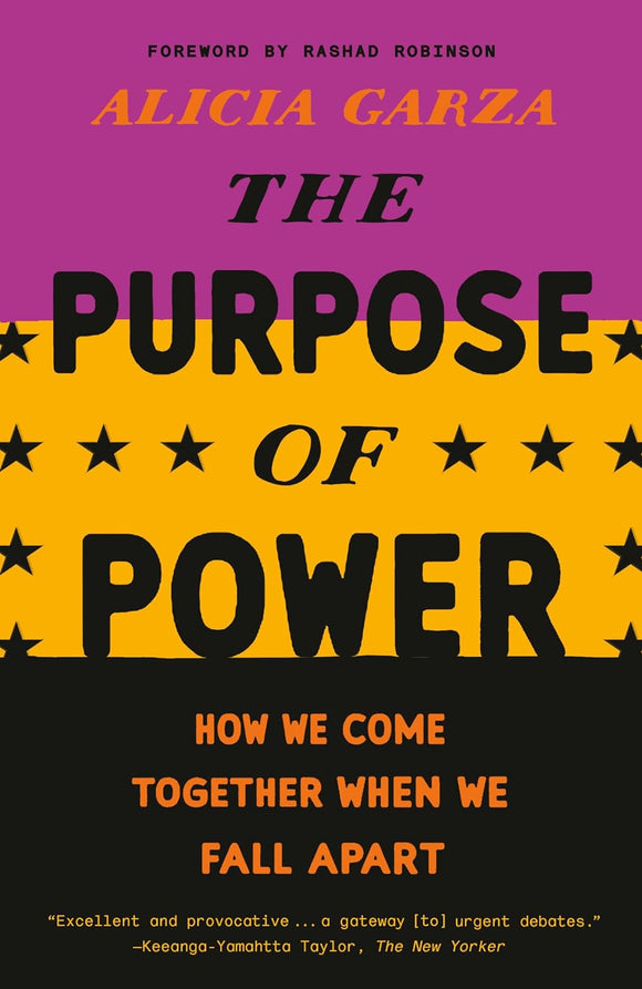The Purpose of Power: How We Come Together When We Fall Apart by Alicia Garza