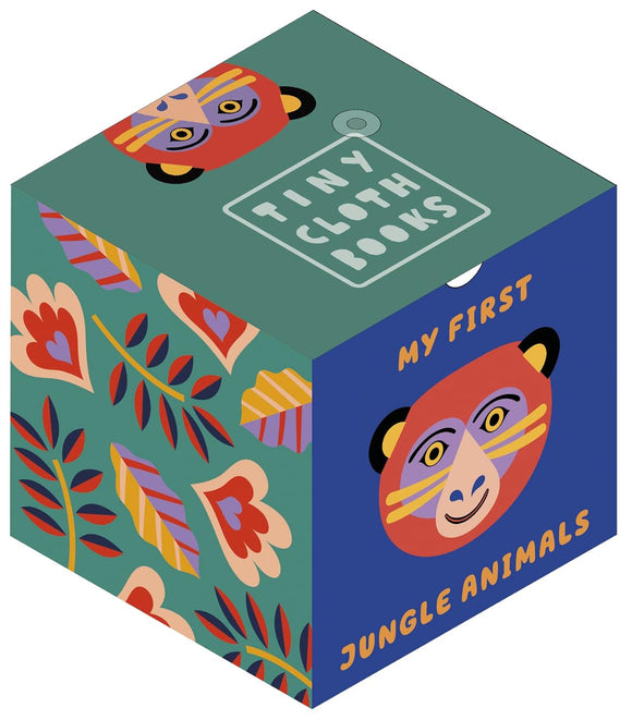 My First Jungle Animals: A Cloth Book with First Animal Words by Happy Yak