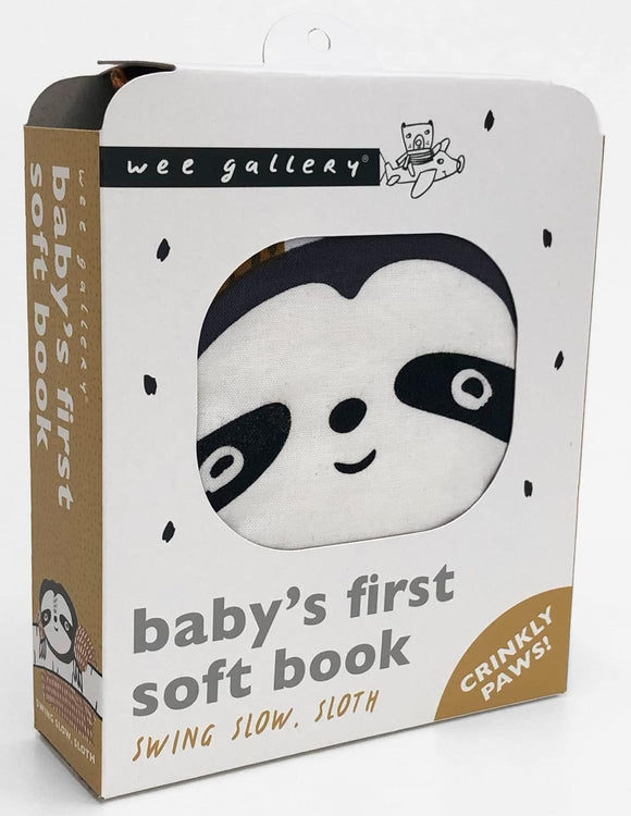 Swing Slow, Sloth: Baby's First Soft Book by Wee Gallery