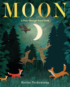 Moon: A Peek-Through Board Book by Brittany Teckentrup