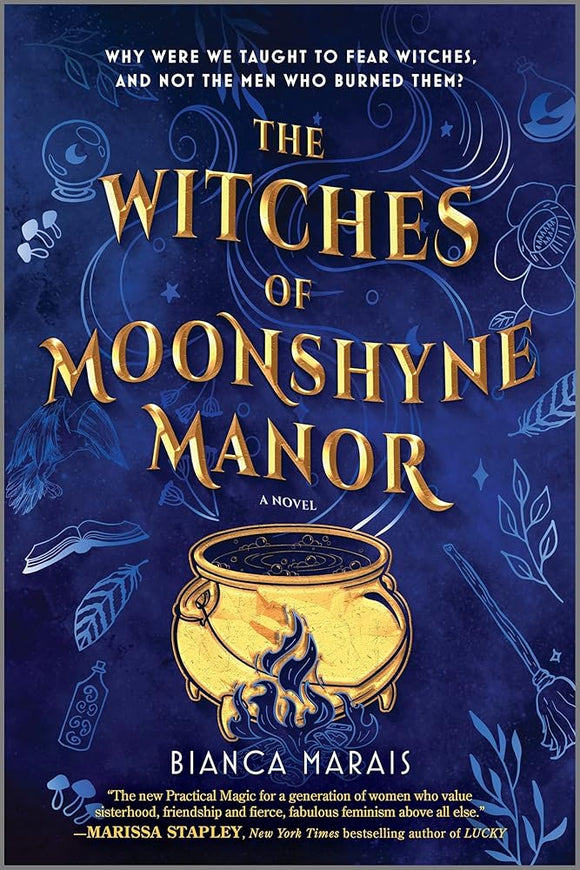 The Witches of Moonshyne Manor: A Halloween novel cover image