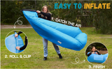 Bundle of 6 Inflatable Lounger Chairs