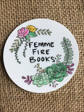 Femme Fire Sticker
